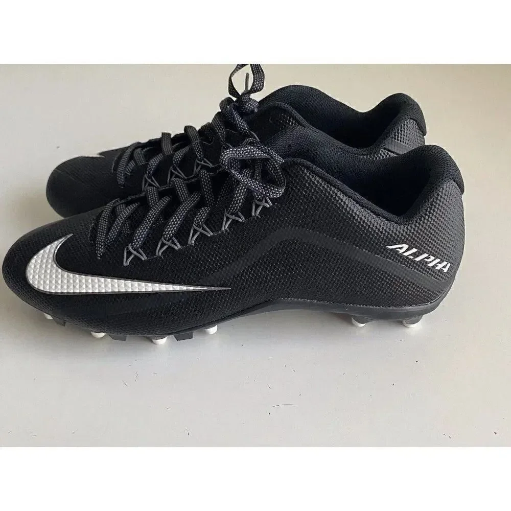 Nike Men's‎ SIZE 15 Alpha Pro 2 TD Black Football Cleats 719930-010